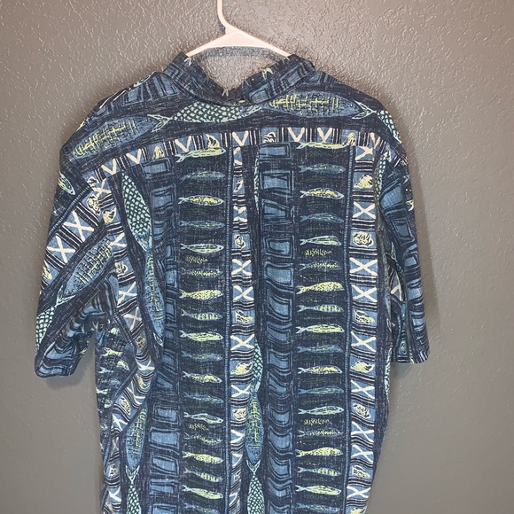 Like new Vintage Reyn Spooner Hawaiian fish print - Picture 3 of 5